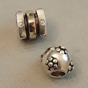 Chamilia charms 925 silver with 14k accents